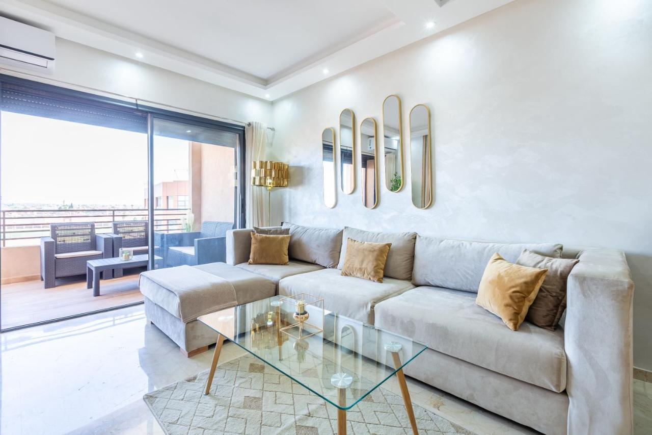 New! Superbe Appartement A Majorelle,Terrace,Iptv. Маракеш Екстериор снимка